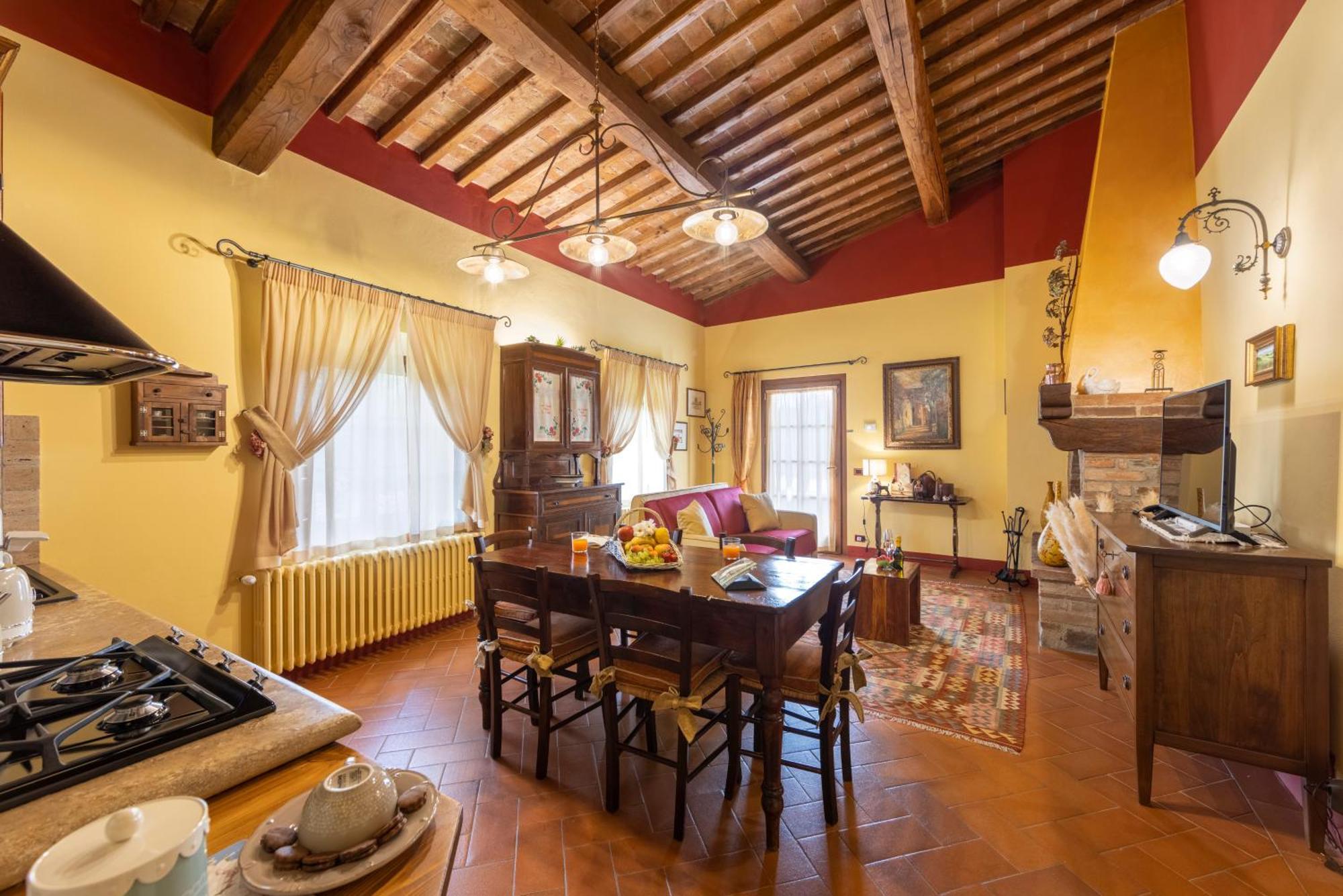 Podere La Casina Country Chic Rigomagno Экстерьер фото