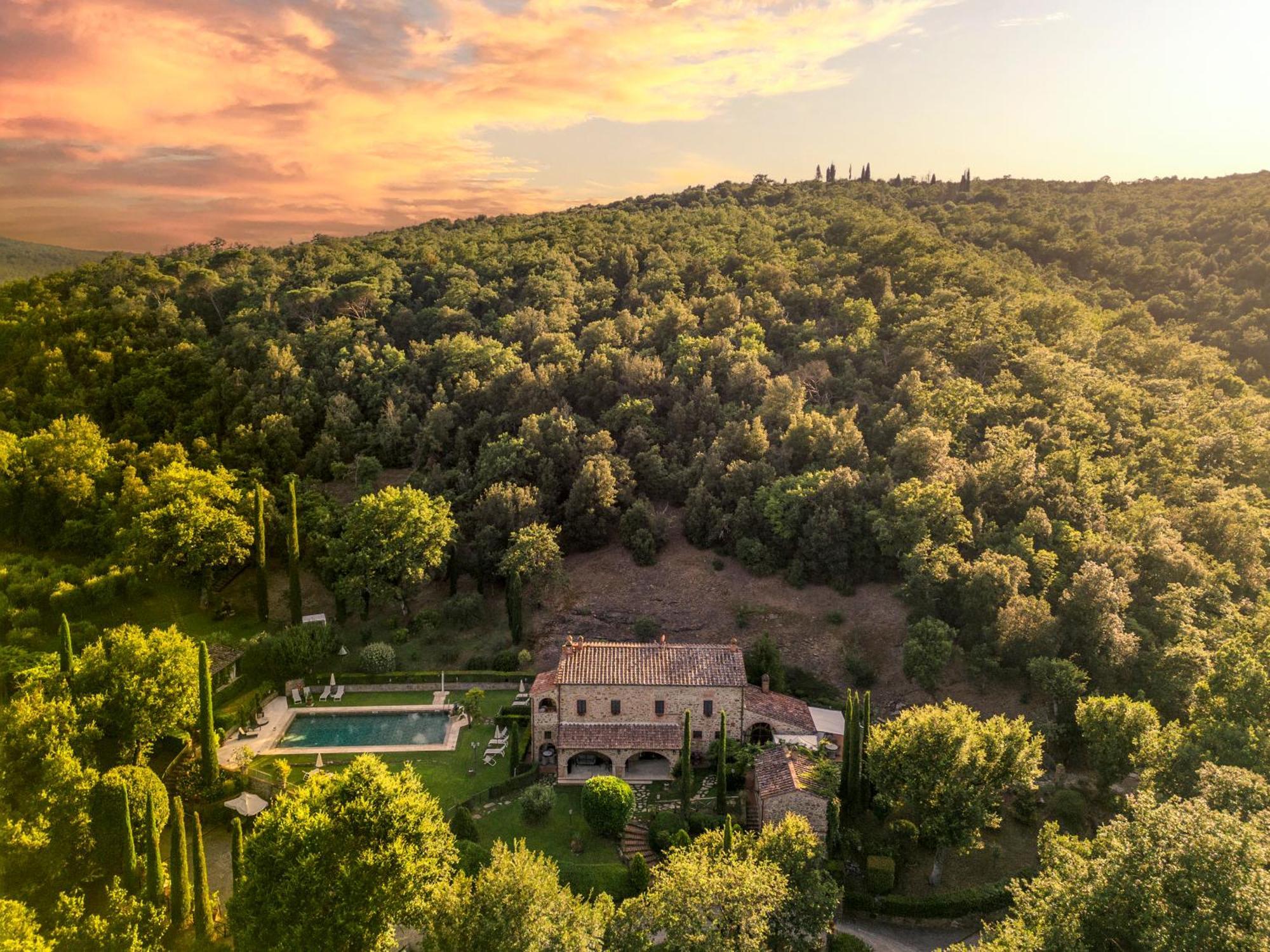 Podere La Casina Country Chic Rigomagno Экстерьер фото